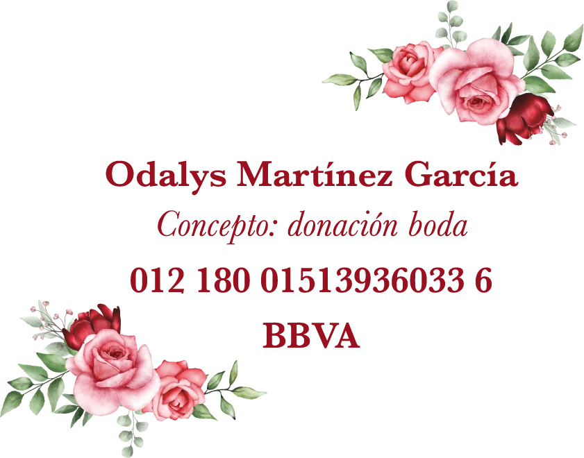 Datos de cuenta BBVA